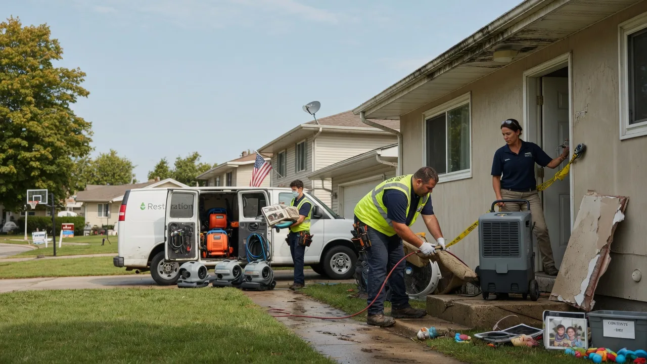 Water Damage Restoration in Topinabee, MI near me